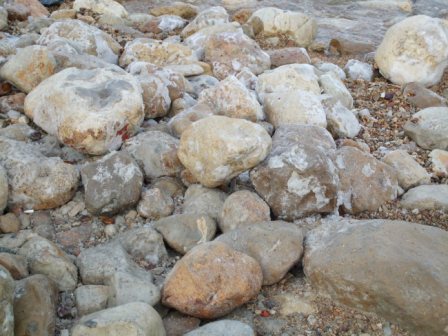 Stones on the Dead Sea