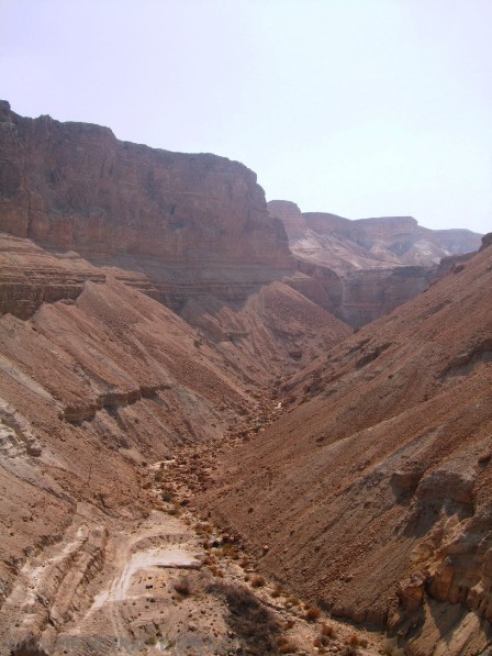 Mountains surrounding Masada
