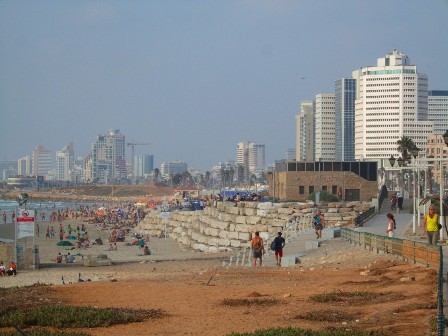One of Tel Aviv's many beaches