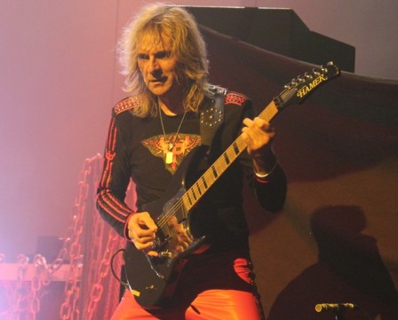 Glenn Tipton from Judas Priest live in Paris