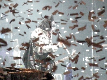 Gene Simmons from Kiss live in Bogotá, Colombia