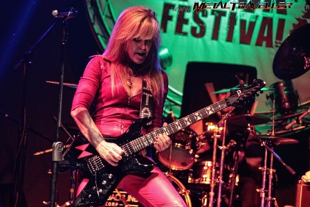 Lita Ford at Car Audio Festival in Bogotá