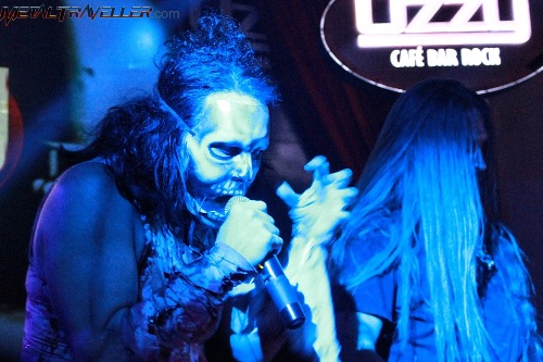 Lizzy Borden skull mask