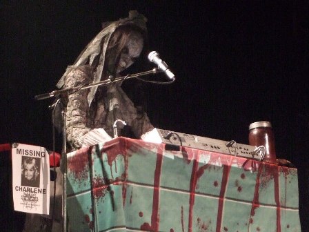 Awa from Lordi - Elysée Montmartre Paris , France - February 18 2009