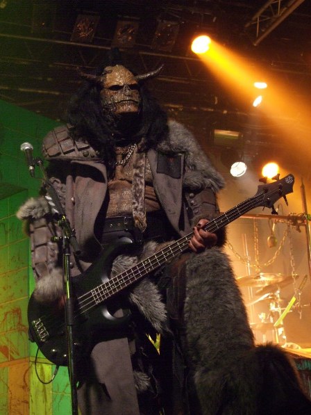 OX from Lordi live in  Paris, France - February 18 2009