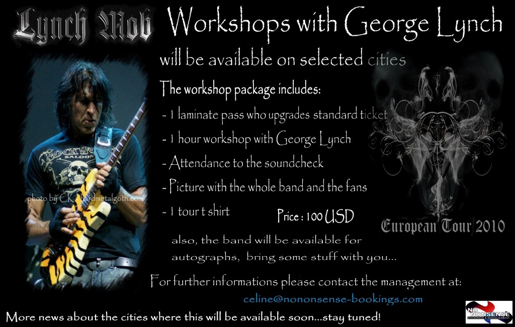 Guitar Workshops with George Lynch