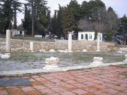 Old ruins in Ohrid, Macedonia