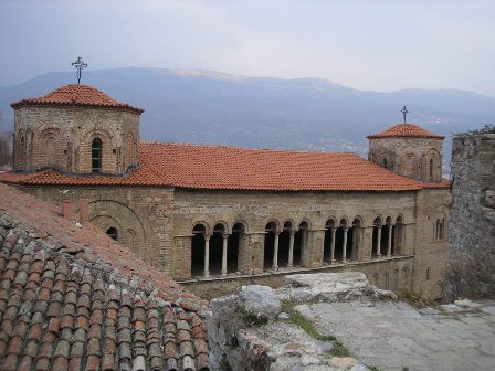 Saint Sophia church in Ohrid, Macedonia