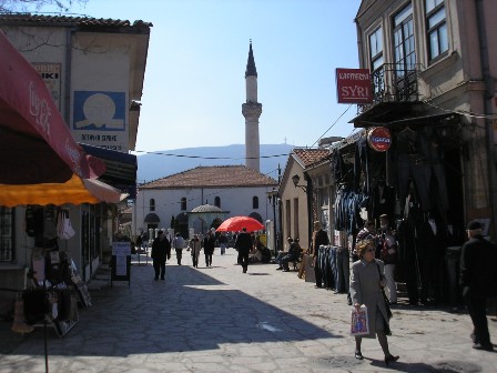 Murat Pasha Mosque in Skopje, Macedonia