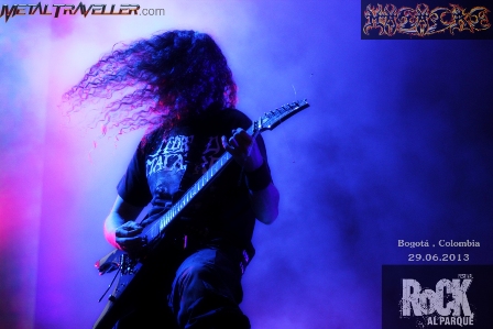 Jorge Londoo from Masacre Live at Rock Al Parque Festival