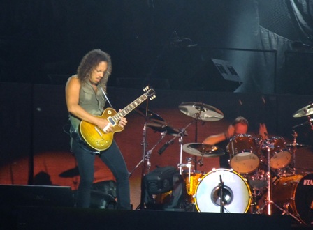 Kirk Hammett from Metallica in Hockenheim - July 4 2009