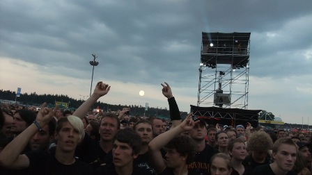 They were all for Metallica at Hockenheimring on Sonisphere Festival