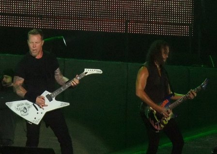 James and Kirk at Bucharest's Tuborg Green Fest