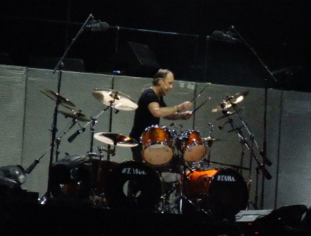 Lars Ulrich from Metallica in Hockenheim