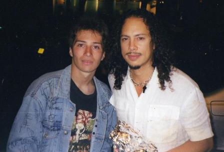Kirk Hammett and Metal Traveller