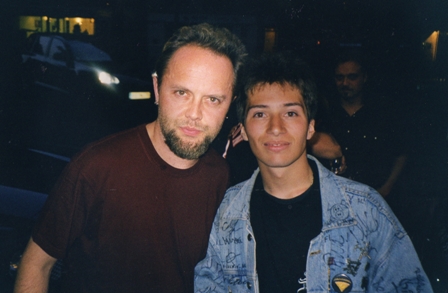 Lars Ulrich and Metal Traveller