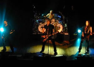 Metallica at the Trabendo in Paris, June 2003