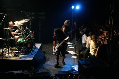 Metallica at the Trabendo in Paris, June 2003