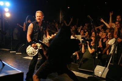 James Hetfield at the Trabendo in Paris - June 11 2003