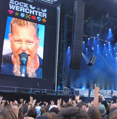 James Hetfield in Werchter
