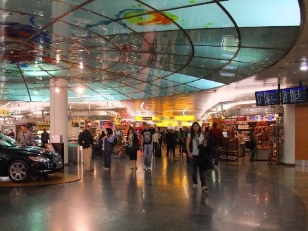 Vienna Schwechat Airport, just transit