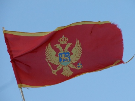 The Flag of Montenegro