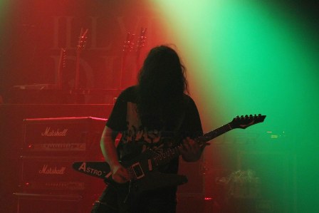 Trey Azaghtoth in Paris with Morbid Angel