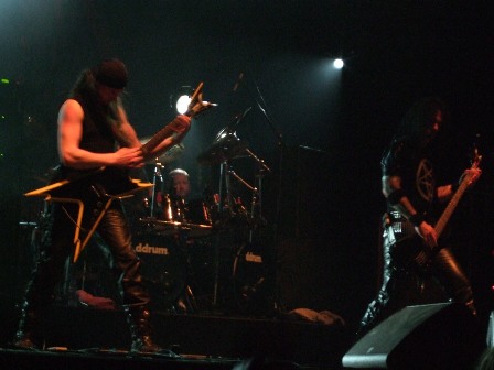 David Vincent and Thor Anders Myhren at Graspop Metal Meeting in Belgium, June 2008