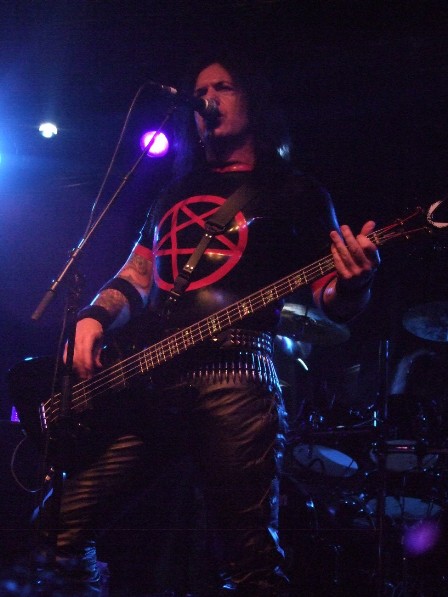 David Vincent of Morbid Angel in Paris, November 2008