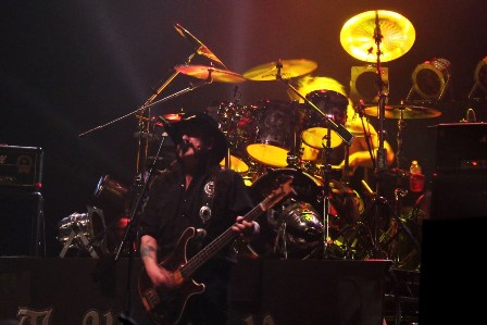 Lemmy from Motörhead at the Zénith in Paris France