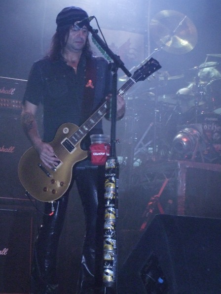Phill Campbell from Motorhead in Paris - November 26, 2008