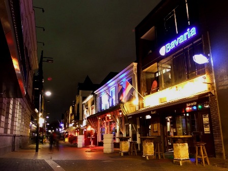 Eindhoven by night, Limburg, The Netherlands