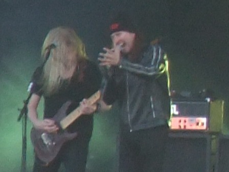 Warrel Dane and Jeff Loomis - Nevermore live in Clisson