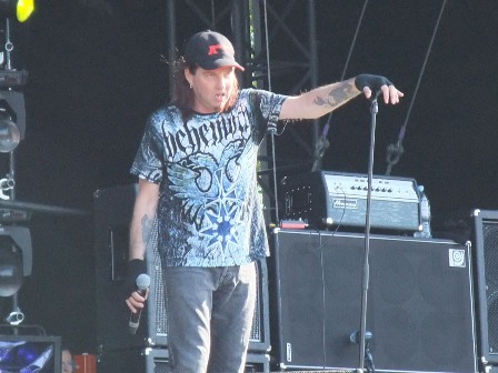 Thomas Bredahl with Nevermore in Wacken