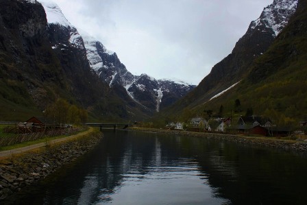 The river in Gudvangen