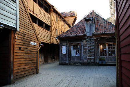 Bryggen, the old town of Bergen