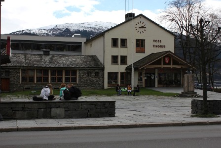 Tinghus, the courthouse of Voss
