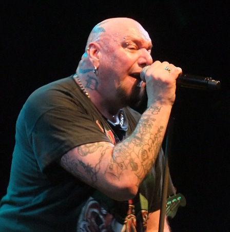 Paul Di Anno in Vauréal, near Paris