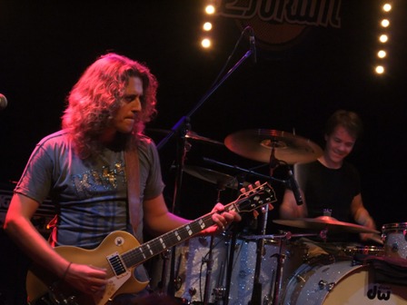 Stéphane Honde and Manu Lamic with Paul Di Anno