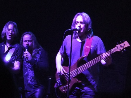 Uwe Reitenauer, David Readman and Dennis Ward live with Pink Cream 69 in Oberhausen