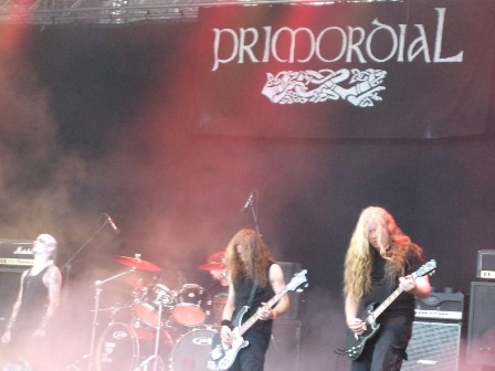 Primordial live at Sweden Rock Festival, Sweden, June 2008