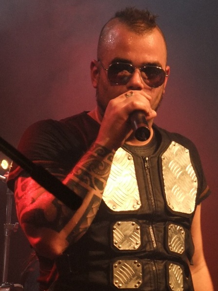 Joakim Brodén live at Nouveau Casino in Paris, France