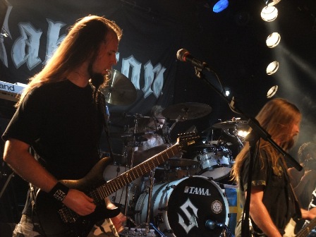 Oskar Montelius, Daniel Mullback and Pär Sundström - Sabaton live