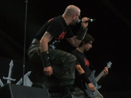 Gerrit P. Mutz from Sacred Steel live at the Bang Your Head