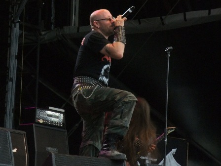 Gerrit P. Mutz from Sacred Steel live at the Bang Your Head