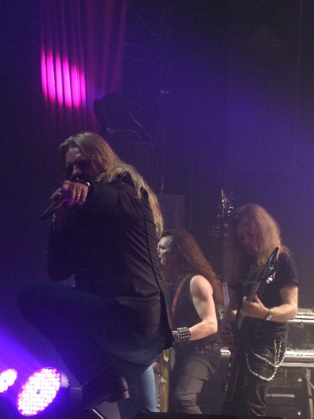 Biff Byfford from Saxon Live at the Bataclan, Paris, France - February 1st 2009