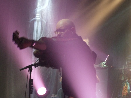 Paul Quinn from Saxon Live at the Bataclan, Paris, France - February 1st 2009