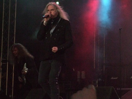 Biff and Doug from Saxon live at Sweden Rock Festival, Sweden, June 2008