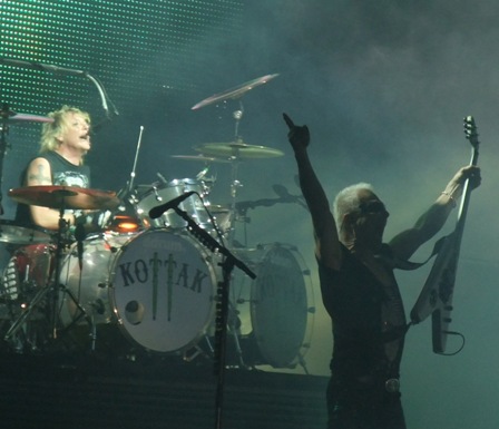 James Kottak and Michael Schenker live