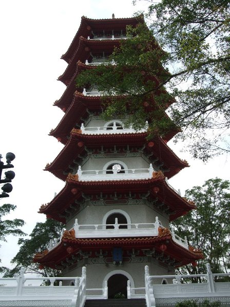 Tower at the hinese gardens, Singapore